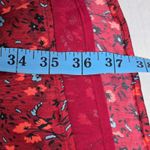 Lush Clothing Lush Flowy Floral Smocked Long Sleeve Dress in Wine L Photo 7