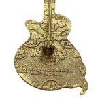 Hard Rock Cafe  Guitar Lapel Pen Atlanta GA Peach White 2.5" Photo 3