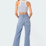 Edikted  Lori High-Rise Wide-Leg Jeans Photo 4
