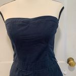 Abercrombie & Fitch | navy blue halter top dress size medium Photo 7