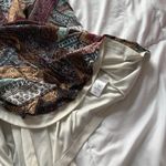 Nina Leonard  Womens Size Small Patchwork Mini Dress Lined Flowy Boho Hippie Y2K Photo 6