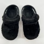 Crocs Women's Classic faux Fur Sure Clogs Roomy Fit Black slide on women size 7 Photo 5