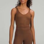 Lululemon Align Ribbed Tank Top Roasted Brown Size 6 NWT Photo 0
