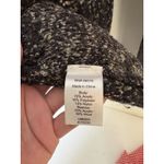 Coldwater Creek  Womens XS 4-6 Cardigan Sweater Wool Blend Chunky Black Earthtone Photo 4