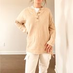 Free People  Hailee Sweater in Tan Photo 1