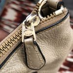 COACH KELSEY METALLIC GOLD PEBBLED LEATHER SHOULDER HAND BAG PURSE TOP HANDLE SATCHEL F36675 Approx 13” Wide x 10” Tall x 3.5” Deep Comes with dustbag Photo 4