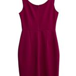 Betsey Johnson Magenta Pink Midi Length Sheath Dress Photo 4