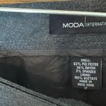 Moda  Gray Button‎ Detail Skirt Size 2 Photo 3