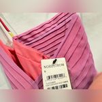 Leith  Nordstrom Ombré Gradient Pink Lemonade Dress with accordion pleats Small Photo 8