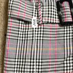 Primark Plaid Pink Black Mini Belted Dress Photo 2