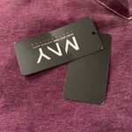 Andrew Marc Purple Turtleneck Pullover Size Medium Photo 3