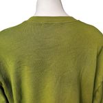 Daydreamer  Johnny Cash Sunday Morning Oversized Crew in Olive Green, Sz S Photo 9