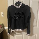 Aeropostale Aéropostale Black & Pink Varsity Trim Hoodie XS Photo 1