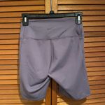 Nike One Dri-Fit Purple High Rise 8” Length Athletic Biker Shorts Sz S NWT Photo 5
