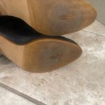 Frye Vintage black Leather Pull On Tall Heeled Boot Sz 6M C3666cuff or tall Photo 7