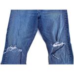 Levi's Levi’s Wedgie Straight Leg Destroyed Knee Frayed Denim Jeans 31 Photo 1