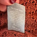 Marled Coral Open Knit Cardigan Orange Size M Photo 8