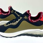 See By Chloe Brett Knitted Low Top Sneakers Black Green 37 NEW Photo 9