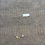 Kate Spade  floral facet Gold and Pink Necklace Photo 1