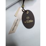 ByTiMo Cottagecore Top Ditsy Floral Milkmaid Square Neckline Peplum M NWT Brown Size M Photo 11