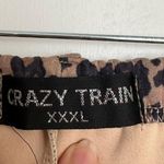 Crazy Train  Fringe Leopard Shorts Bottoms Animal Print Photo 3