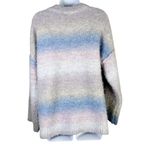 Wild Fable  Oversized Ombre Striped Pullover Sweater, L -‎ Pastel, Cozy & Soft Photo 2