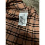 a.n.a  Plaid Mini Dress Apricot 2X New Puff Sleeves Photo 3