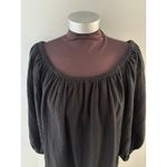 Tommy Bahama  Top Size XL Black Island Gauze Off Shoulder Lagenlook Beach Oversz Photo 1