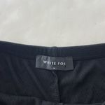 White Fox Boutique WHITE FOX Minding My Business Ribbed Booty Shorts Black Size M Photo 4