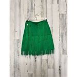 Sincerely Jules Fringe Halter Top and Skirt Set Women's Size small Green Photo 14