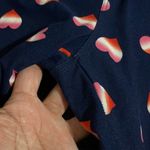 LuLaRoe  NAVY PINK HEARTS TALL & CURVY LEGGINGS NWOT #6997 Photo 2