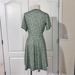 Fincase Wrap Dress‎ with Deep V Neck Photo 3