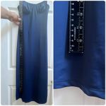 Danielle Bernstein  Blue Milkmaid Adjustable Spaghetti Straps Dress Size Small Photo 7