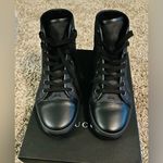 Gucci  Monogram leather Canvas High Top 'Black Photo 1