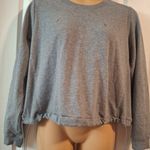 Torrid Super Soft By  Sz 1 Gray Long Sleeve Sweatshirt Photo 5
