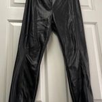 Nicole Miller Faux leather high rise leggings Photo 0