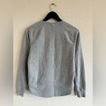 Lululemon  Womens 4 Catch A Moment Crew Neck Pullover Heathered Light Gray Casual Photo 3