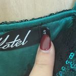 Motel Rocks NWT Motel Sequin Mini Dress Green Size S Y2K Party Photo 6