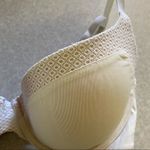 Victoria's Secret Victoria’s Secret Cream T-shirt Lightly Lined Coquette Scooped Convertible… Photo 1