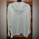 Koolaburra by UGG Marshmallow Jersey Hooded Cardigan Silver Size 2X Photo 1