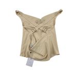 L'Academie L’Academie - Yvette Cowl Sleeveless Top in Sand Beige Photo 4