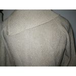 Calvin Klein New Womens M Dress Gold Metallic Sweater Long Sleeves Knee Work Med Photo 5