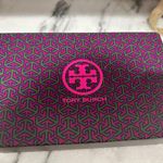 Tory Burch NIB AUTH Roxanne Logo Jelly Slip On Sandals In Island Blue Sz 6 Photo 16