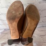 Johnston & Murphy  Women’s Brown Leather Ankle Peep‎ Toe Heels Size 8 Photo 6