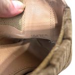 Frye Roxie Slip On Leather Block Heel Almond Toe Brown Mule Size 9.5 Photo 2