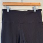 Athleta  Womens Elation Rib Tight Black Size Large High Rise Ribbed Leggings Photo 1