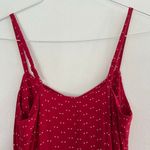 Ines de la Fressange x UNIQLO Red Polka Dot Button Front Midi Dress Women’s Smal Photo 5