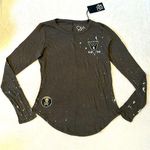 Chaser NWT  scull love long sleeved tee size Small⚡️ Photo 0