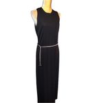 Ronni Nicole  vintage black ribbed maxi dress! Photo 1