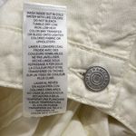 frame denim FRAME NWT Ecru Ivory High Waist Wide Leg Denim Pleated Front Chino Pants Photo 10